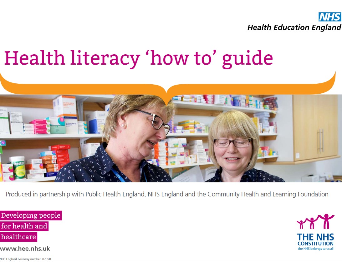 Resources For The Health Sector – Canberra Health Literacy