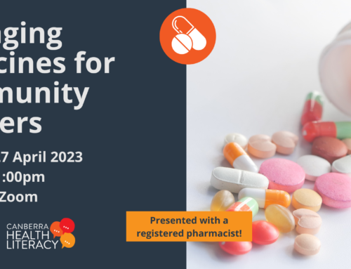 Free Training: Managing Medicines for Community Workers